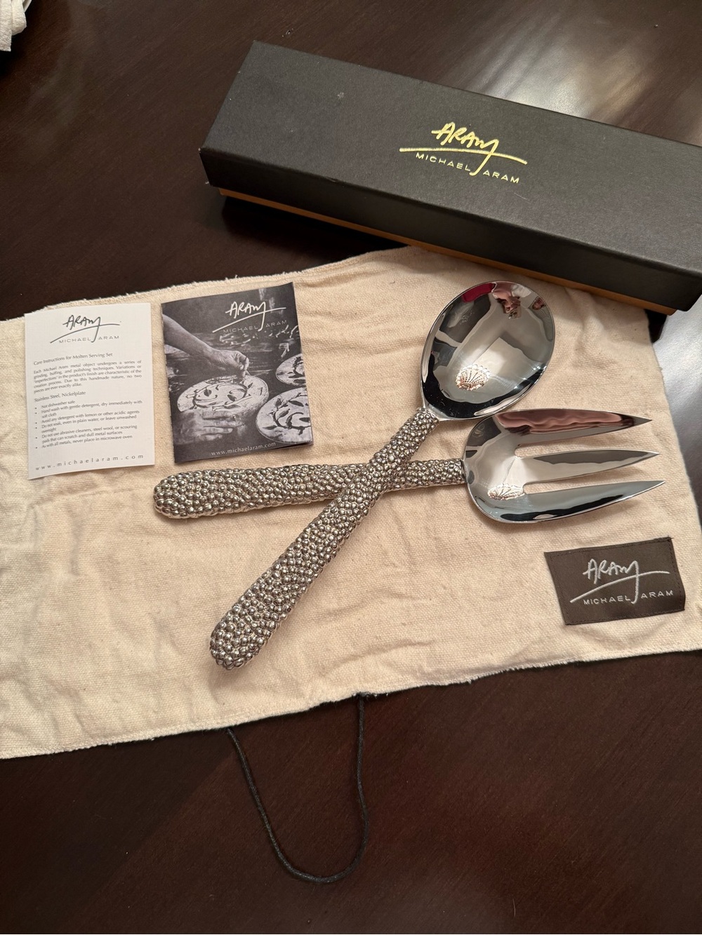 Michael Aram The Molten 2 Piece Serving Set